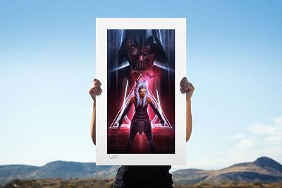 Umělecká reprodukce Star Wars Ahsoka Tano: Between Worlds 46 x 66 cm - nerámováno